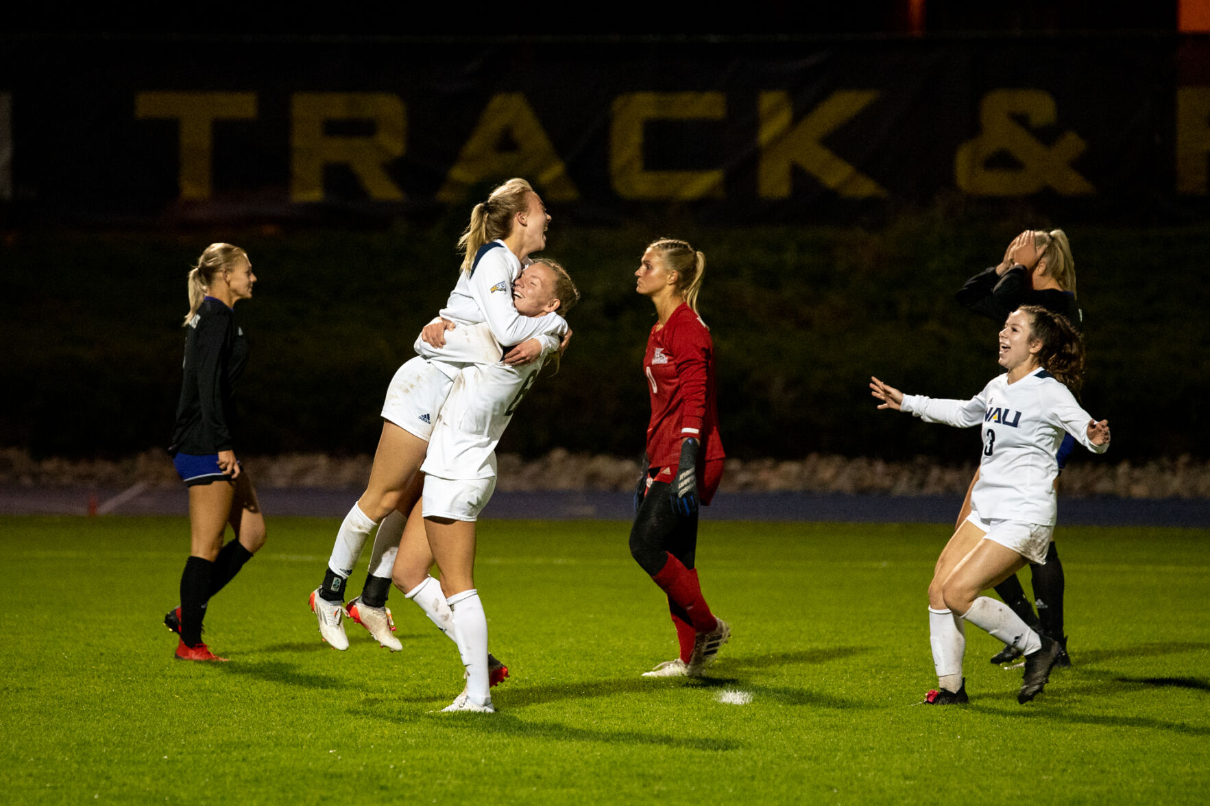 NAU Soccer dominates Weber State 4-1